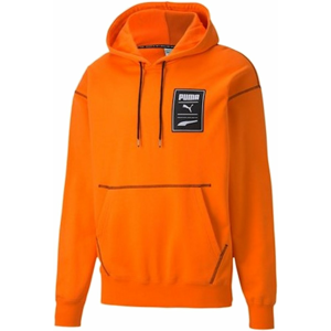 Mikina s kapucí Puma Recheck Pack Graphic Hoodie Cotton