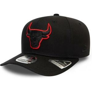 Kšiltovka New Era New Era Chicago Bulls Outline 9Fifty Cap FBLK