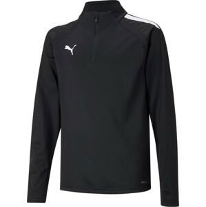 Mikina Puma teamLIGA 1/4 Zip Top Jr