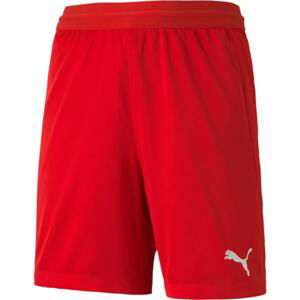 Šortky Puma teamFINAL 21 knit Shorts Jr  Red