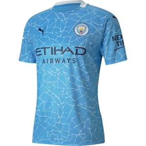 Dres Puma MCFC HOME Shirt Replica SS with Sponsor 2020/21