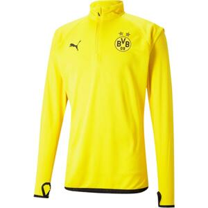 Mikina Puma  BVB Dortmund 1/4 Zip Top Gelb F01