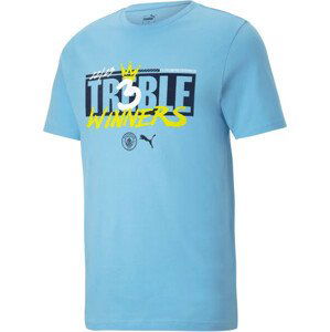Triko Puma Manchester City 22/23 Treble T-Shirt Teenager