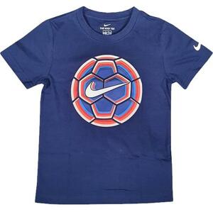 Triko Nike  Rise Soccer Ball T-Shirt Kids Blue