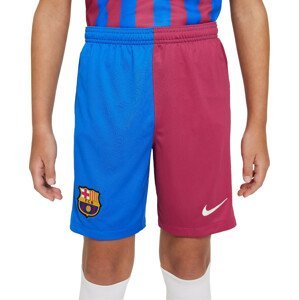 Šortky Nike FC Barcelona 2021/22 Stadium Home/Away Big Kids Soccer Shorts