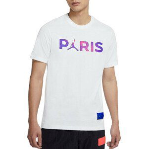 Triko Jordan M J X PSG Wordmark SS TEE