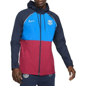Bunda s kapucí Nike FC Barcelona AWF Men s Soccer Jacket