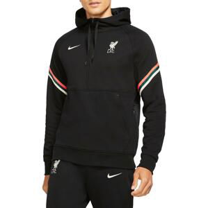 Mikina s kapucí Nike Liverpool FC Men s  Dri-FIT 1/2-Zip Soccer Hoodie