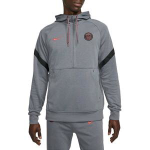 Mikina s kapucí Nike Men's 1/2-Zip  Paris Saint-Germain Fleece Football Hoodie
