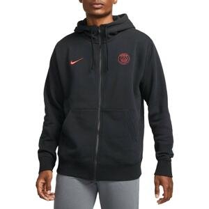 Mikina s kapucí Nike  PSG Hoodie FZ Club