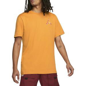 Triko Jordan Jordan Jumpman 3D T-Shirt Orange Red