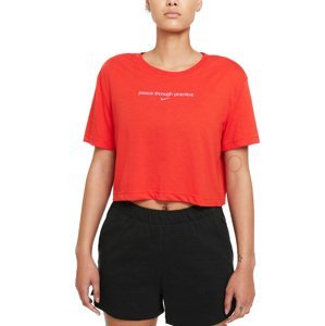 Triko Nike  Yoga Women s Cropped Graphic T-Shirt