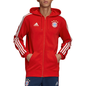 Mikina s kapucí adidas FC Bayern 3S FZ Hoodie