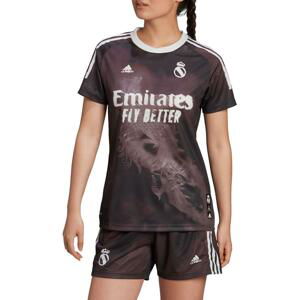 Dres adidas REAL MADRID HUMAN RACE JERSEY WOMEN