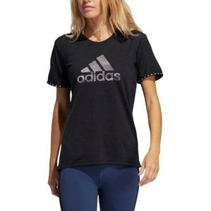 Triko adidas BOS NECESSI-TEE BLACK/WHITE