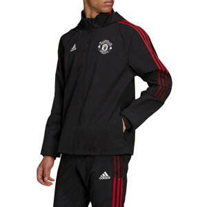 Bunda s kapucí adidas MUFC AW JACKET 2021/22