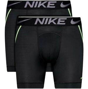 Boxerky Nike  Boxer Brief 2 Pack Boxer shorts Green