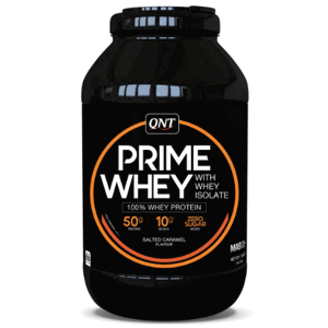 Nápoj QNT PRIME WHEY- 100 % Whey Isolate & Concentrate Blend 2 kg Salted Caramel