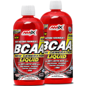 BCAA Amix Amix BCAA NEW Generation - 1000ml - Red Raspberry