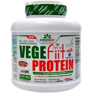 Proteinové prášky Amix Amix Vege-Fiit Protein-2000g-Peanut Choco Caramel