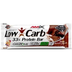 Proteinové tyčinky a sušenky Amix Amix Low-Carb 33% Protein Bar - 60g - Double Dutch Chocolate
