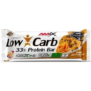 Proteinové tyčinky a sušenky Amix Amix Low-Carb 33% Protein Bar - 60g - Peanut Butter Cookies