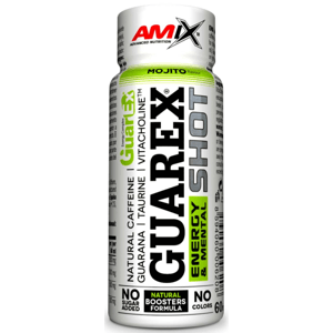 Předtréninkové stimulanty Amix Amix Guarex Energy & Mental Shot-60ml-mojito