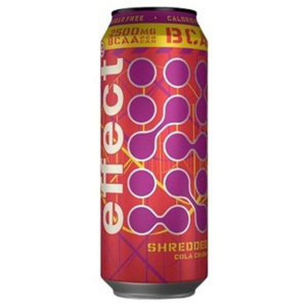 Power a energy drinky Effect BCAA SHREDDED Cola Crush 500 ml