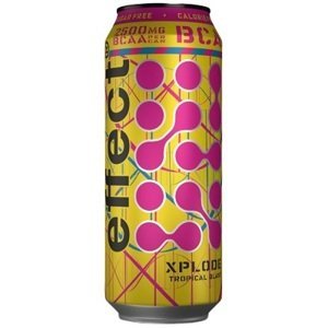 Power a energy drinky Effect BCAA XPLODE Tropical Blast 500 ml