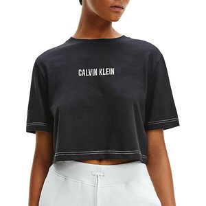 Triko Calvin Klein Calvin Klein Open Back Cropped T-Shirt