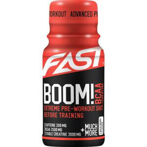 Předtréninkové stimulanty FAST FAST Boom! BCAA 60 ml berries