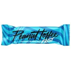 Proteinové tyčinky a sušenky FAST FAST PEANUT TOFFEE 42g