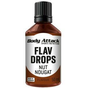 Flavdrops Body Attack Body Attack Flav Drops Nut Nougat - 50 ml