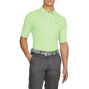 Triko Under Armour Charged Cotton Scramble Polo-GRN