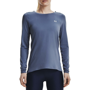 Triko s dlouhým rukávem Under Armour UA HG Armour Long Sleeve-BLU