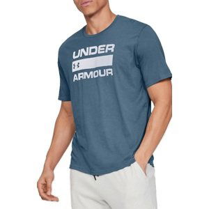 Triko Under Armour UA TEAM ISSUE WORDMARK SS-BLU