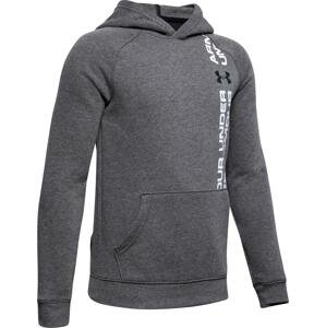 Mikina s kapucí Under Armour Rival Wordmark Hoody Y