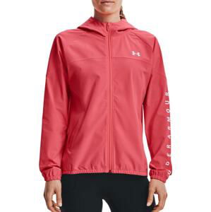 Bunda s kapucí Under Armour Woven Hooded Jacket-PNK