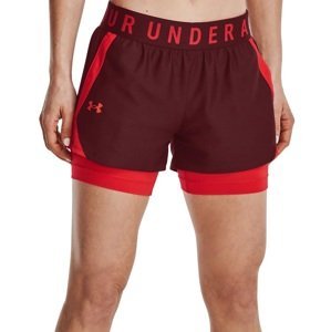 Šortky Under Armour Play Up 2-in-1 Shorts -RED