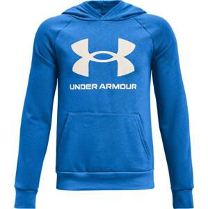 Mikina s kapucí Under Armour UA RIVAL FLEECE HOODIE-BLU