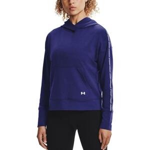 Mikina s kapucí Under Armour UA Rival Terry Taped Hoodie-BLU