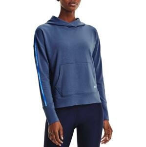 Mikina s kapucí Under Armour UA Rival Terry Taped Hoodie-BLU