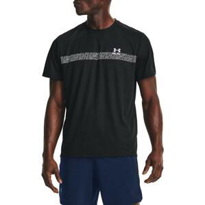 Triko Under Armour UA Speed Stride Graphic SS-BLK