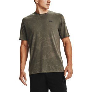 Triko Under Armour UA Training Vent Camo SS-GRN