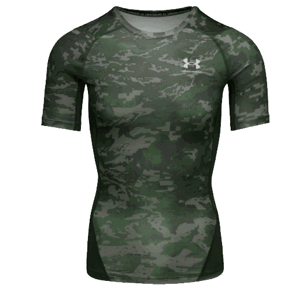 Triko Under Armour UA HG Armour Camo Comp SS