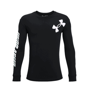 Triko s dlouhým rukávem Under Armour Boys SWISH LS Tee-BLK