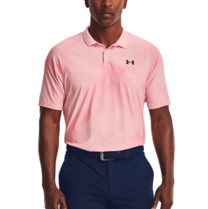 Triko Under Armour UnderA Iso-Chill Afterburn Polo-PNK