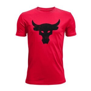 Triko Under Armour UA Project Rock BrhmaBull SS-RED