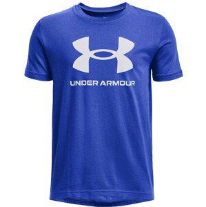 Triko Under Armour UA SPORTSTYLE LOGO SS-BLU