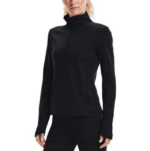 Triko s dlouhým rukávem Under Armour UA Meridian + MI 1/2 Zip-BLK